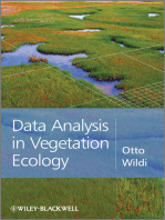 Data Analysis in Vegetation Ecology