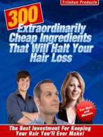 300 Extraordinarily Cheap Ingredients That Will Halt Your Hair Loss