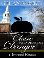 Claire and Present Danger (An Amanda Pepper Mystery #11)