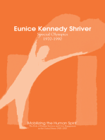 Eunice Shriver: Special Olympics 1970-1990