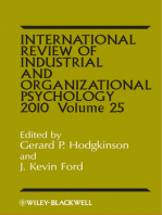 International Review of Industrial and Organizational Psychology 2010