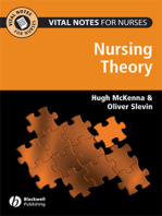Vital Notes for Nurses: Nursing Models, Theories and Practice