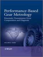Performance-Based Gear Metrology: Kinematic - Transmission - Error Computation and Diagnosis