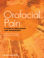 Orofacial Pain: A Guide to Medications and Management