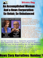 An Accomplished Woman and a News Corporation:: So Unfair, so Unbalanced