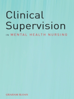 Clinical Supervision in Mental Health Nursing