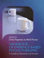 Handbook of Evidence-based Psychotherapies: A Guide for Research and Practice