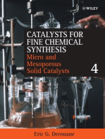 Microporous and Mesoporous Solid Catalysts