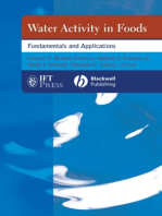 Water Activity in Foods: Fundamentals and Applications