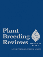 Plant Breeding Reviews, Part 1: Long-term Selection: Maize