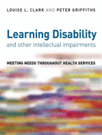Learning Disability and other Intellectual Impairments: Meeting Needs Throughout Health Services