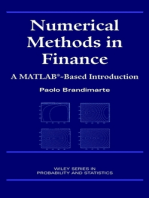 Numerical Methods in Finance: A MATLAB-Based Introduction