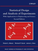 Statistical Design and Analysis of Experiments: With Applications to Engineering and Science