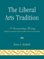 The Liberal Arts Tradition: A Documentary History