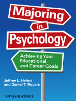 Majoring in Psychology: Achieving Your Educational and Career Goals