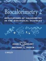 Biocalorimetry 2: Applications of Calorimetry in the Biological Sciences