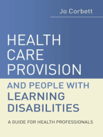 Health Care Provision and People with Learning Disabilities: A Guide for Health Professionals