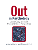 Out in Psychology: Lesbian, Gay, Bisexual, Trans and Queer Perspectives