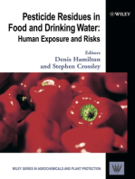 Pesticide Residues in Food and Drinking Water: Human Exposure and Risks