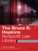 The Bruce R. Hopkins Nonprofit Law Library: Essential Questions and Answers