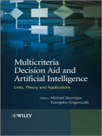 Multicriteria Decision Aid and Artificial Intelligence: Links, Theory and Applications