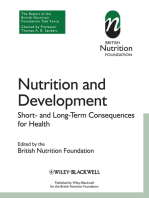 Nutrition and Development: Short and Long Term Consequences for Health