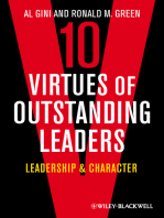 10 Virtues of Outstanding Leaders: Leadership and Character