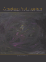 American Post-Judaism: Identity and Renewal in a Postethnic Society