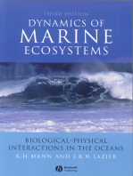 Dynamics of Marine Ecosystems