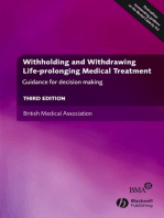 Withholding and Withdrawing Life-prolonging Medical Treatment: Guidance for Decision Making