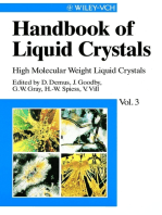 Handbook of Liquid Crystals, Volume 3: High Molecular Weight Liquid Crystals