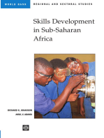 Skills Development in Sub-Saharan Africa