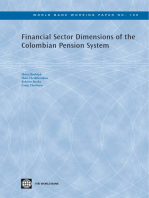 Financial Sector Dimensions of the Colombian Pension System