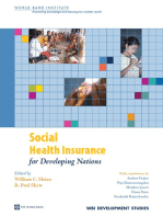 Social Health Insurance for Developing Nations