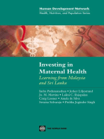 Investing in Maternal Health in Malaysia and Sri Lanka