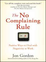 The No Complaining Rule