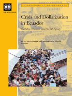 Crisis and Dollarization in Ecuador