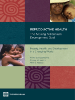 Reproductive Health -- The Missing Millennium Development Goal