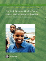 The Link Between Health, Social Issues, and Secondary Education