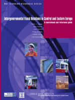 Intergovernmental Fiscal Relations in Central and Eastern Europe