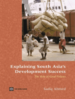 Explaining South Asia's Development Success