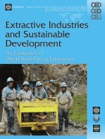 Extractive Industries and Sustainable Development