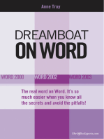 Dreamboat on Word