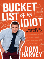 Bucket List of an Idiot