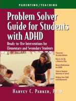 Problem Solver Guide for Students with ADHD: Ready-to-Use Interventions for Elementary and Secondary Students
