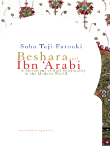 Beshara and Ibn 'Arabi: A Movement of Sufi Spirituality in the Modern World