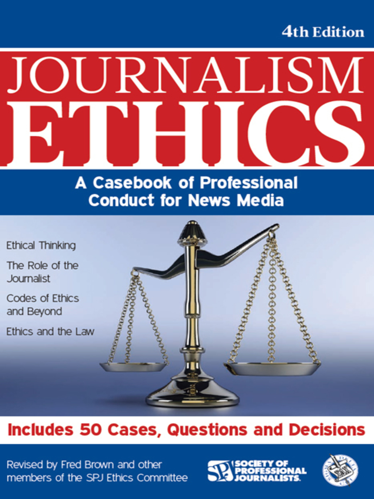 journalism ethics activities