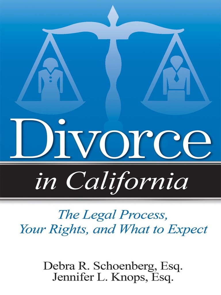 Divorce in California by Debra Schoenberg and Jennifer Knops Book
