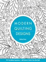 Modern Quilting Designs: 90+ Free-Motion Inspirations- Add Texture & Style to Your Next Quilt