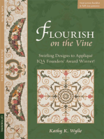Flourish on the Vine: Swirling Designs to Appliqué • IQA Founders Award Winner!